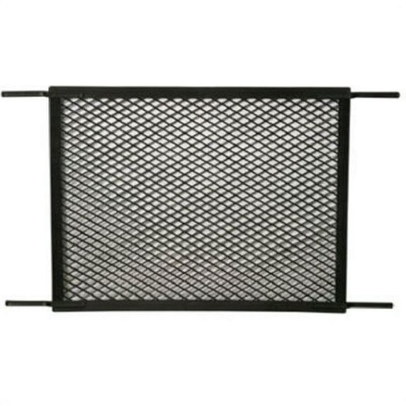 PL 15518 Plastic Molded Swinging Screen & Storm Door Grill, Black