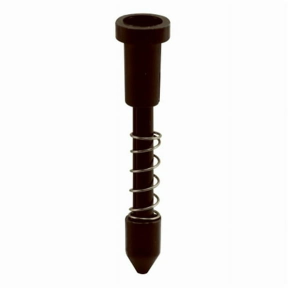 PL 7777 6 Pack - Black, Nylon Window Screen Frame Plunger Latch