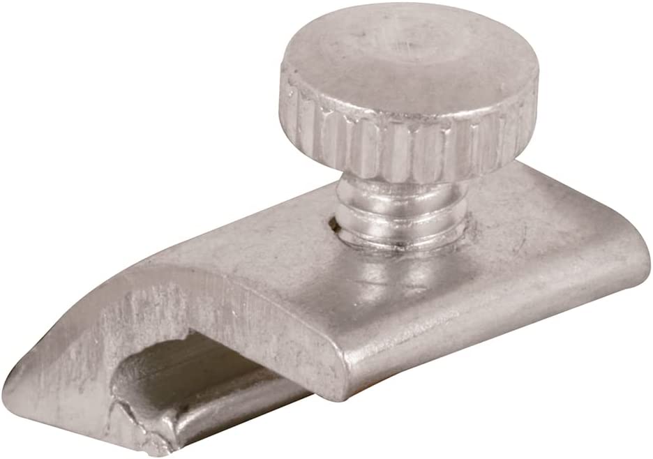 PL 7955 1/8 In. Offset Storm Door Panel Clips With Screws, Mill Finish