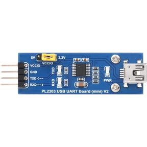 PL2303 USB to UART (TTL) Communication Module, Mini Connector, Supports windows XP/7/8/10/11/...