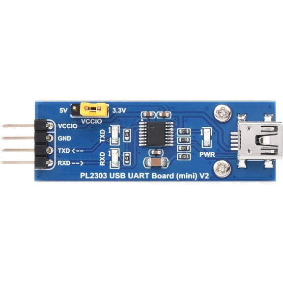 PL2303 USB to UART (TTL) Communication Module, Mini Connector, Supports windows XP/7/8/10/11/...
