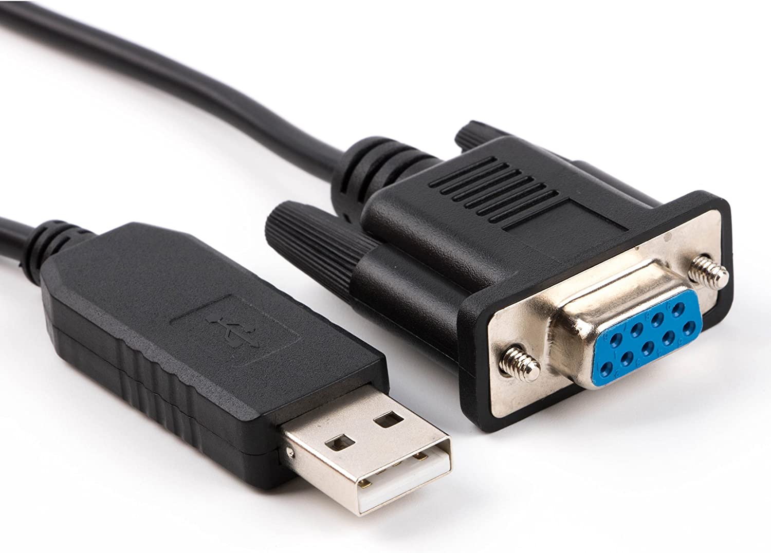 PL2303TA USB RS232 Null Modem Cable Cross Wired Rollover (Standard