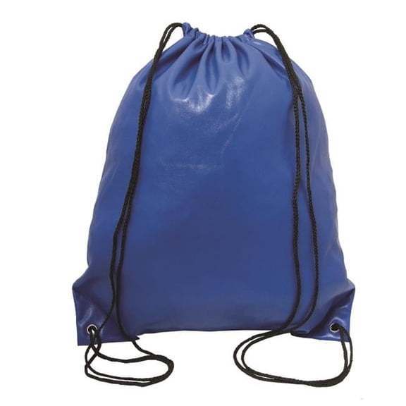 PL8590 Runner Drawstring Backpack - Royal Blue - 12 Pack