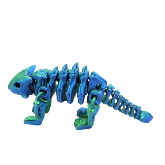 PLA 3D Printed Dinosaur Action Figures Handmad Joints Can Move Realistic Dinosaur Model Animals Figure Crafts