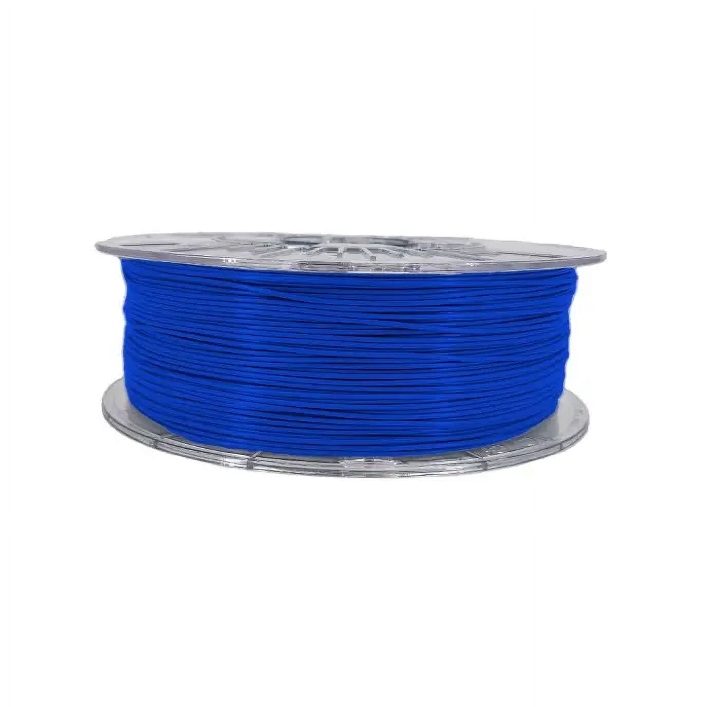 General 3d Printers PETG Filament -  1.75mm, 1KG (2.2LBS) Spool, high hardness; Low shrinkage rate; Resistant to acid and alkali (Blue)