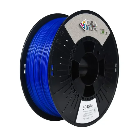 PLA 3D Printer Filament 1.75mm,1kg (2.2LBS) (FighterJetBlue)