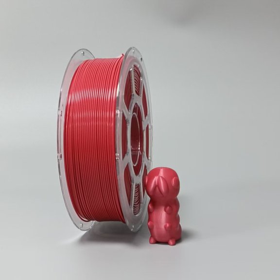 PLA 3D Printer Filament 1KG Spool, High Toughness Eco-Friendly 3D Printing Material for Figurines Toys DIY Scale Models, Multiple Color Options