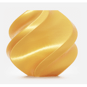 PLA Basic 3D Printer Filaments with Desiccant for Bambu Lab and Most FDM Printers, Silk+ Gold, 1 Count