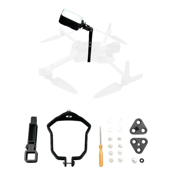 PLA Camera Mount Bracket for DJI Air 3 Drone Panoramic Sports Cameras, Multiple Mounting Positions APPLAYERR Spare Part