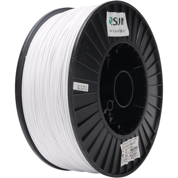 PLA+ Filament 1.75mm, Enhanced Toughness 3D Printer Filament PLA Plus, Dimensional Accuracy +/- 0.03mm, 3KG Spool (6.6 LBS) 3D Printing Filament for 3D Printers, Cold White
