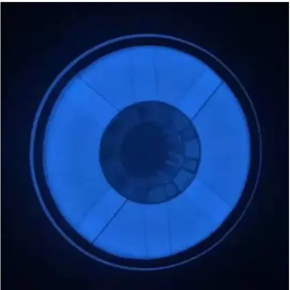 PLA Glow in Dark Filament 1.75mm, 1kg (Blue)