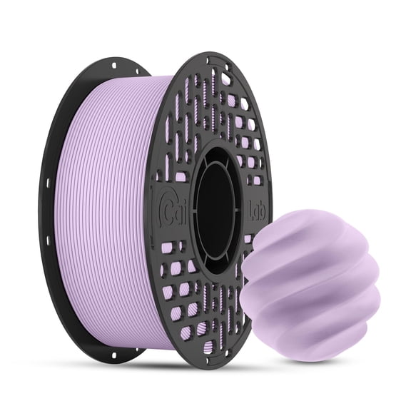 PLA Matte 3D Printer Filament, 1.75mm, Smooth Matte Finish, Easy to Print,Misty Lilac