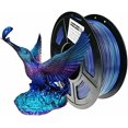 thumbnail image 1 of PLA  Printer Filament 1.75mm,Sparkle Twinkling Filament,Glitter Galaxy,Purple Gradient,Multi Color, Accuracy +/-0.05mm Net Weight 1kg(2.2Lbs) for Bambulab P1P P1S H2D, 1 of 4