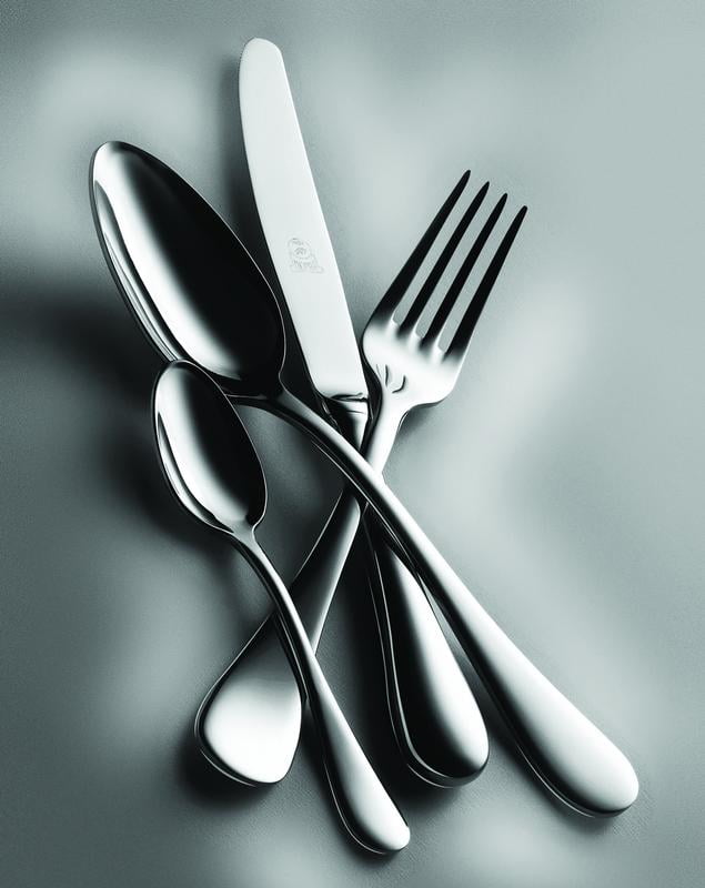 Brescia Luxe 5-Piece Gold Stainless Steel Flatware Set
