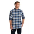 thumbnail image 1 of Frontier Threads Men's Long Sleeve Button Down Traditional Plaid Flannel, 1 of 5