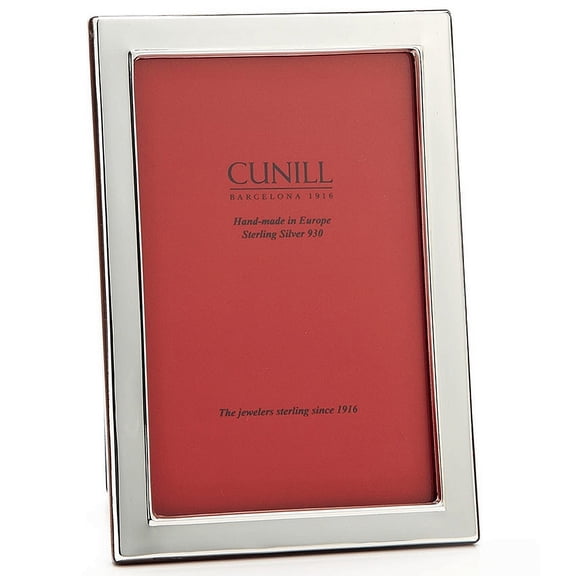 PLAIN Fine Sterling Silver 11x14 frame one-half inch-inch border by Cunill - 11x14
