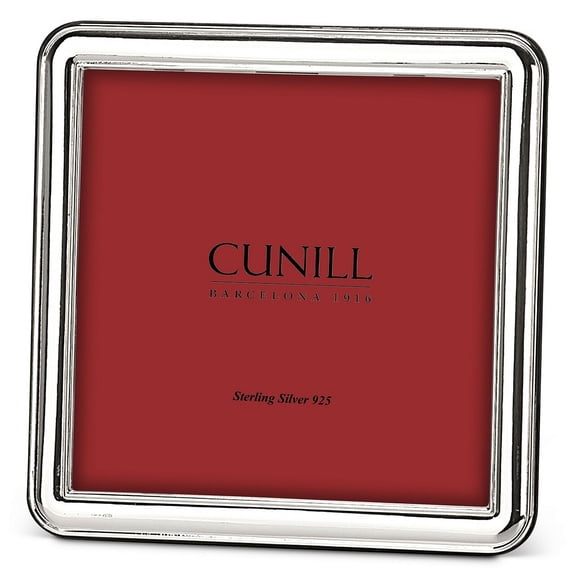 ADDISON Rounded Corners Fine Sterling Silver 5x5 frame by Cunill - 5x5
