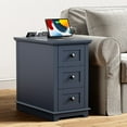 thumbnail image 1 of PLAMLE End Table with 3 Drawers for Living Room,Nightstand Sofa Side Table with Charging Station,End Table., 1 of 6