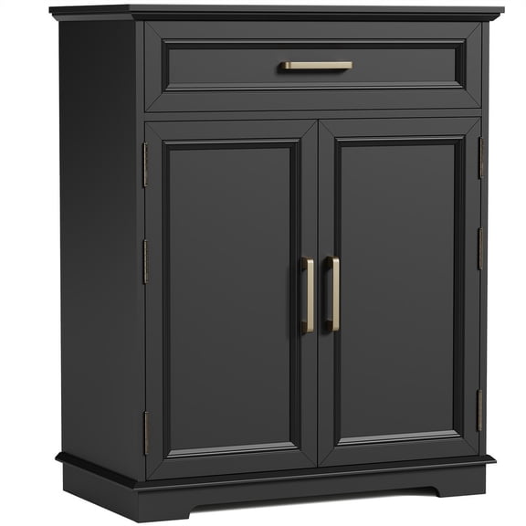 PLAMLE Kitchen Storage Cabinet with Drawer, Buffet Cabinet with Storable Door, Modern Floor Sideboard for Living Room,Cabinet for Kitchen Dining Furniture Sideboards Buffets