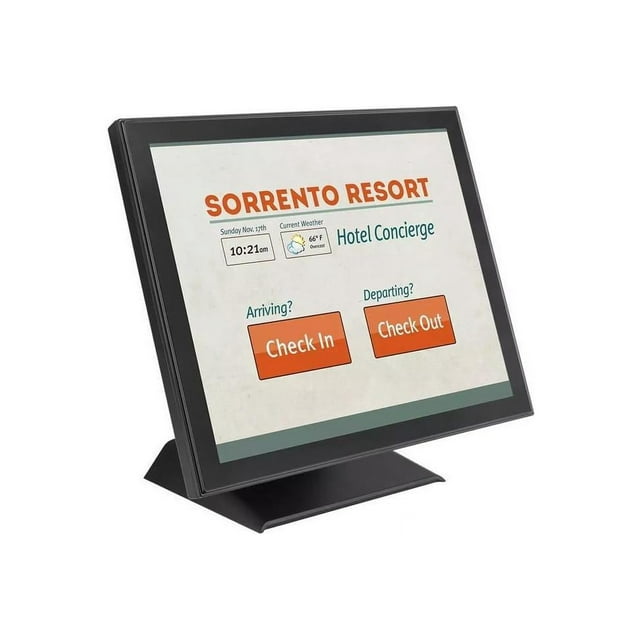 PLANAR 997-7415-01 19" USB Projected Capacitive Point of Sale Touchscreen Monitor 250 cd/m2 1000:1 Built-in Speakers