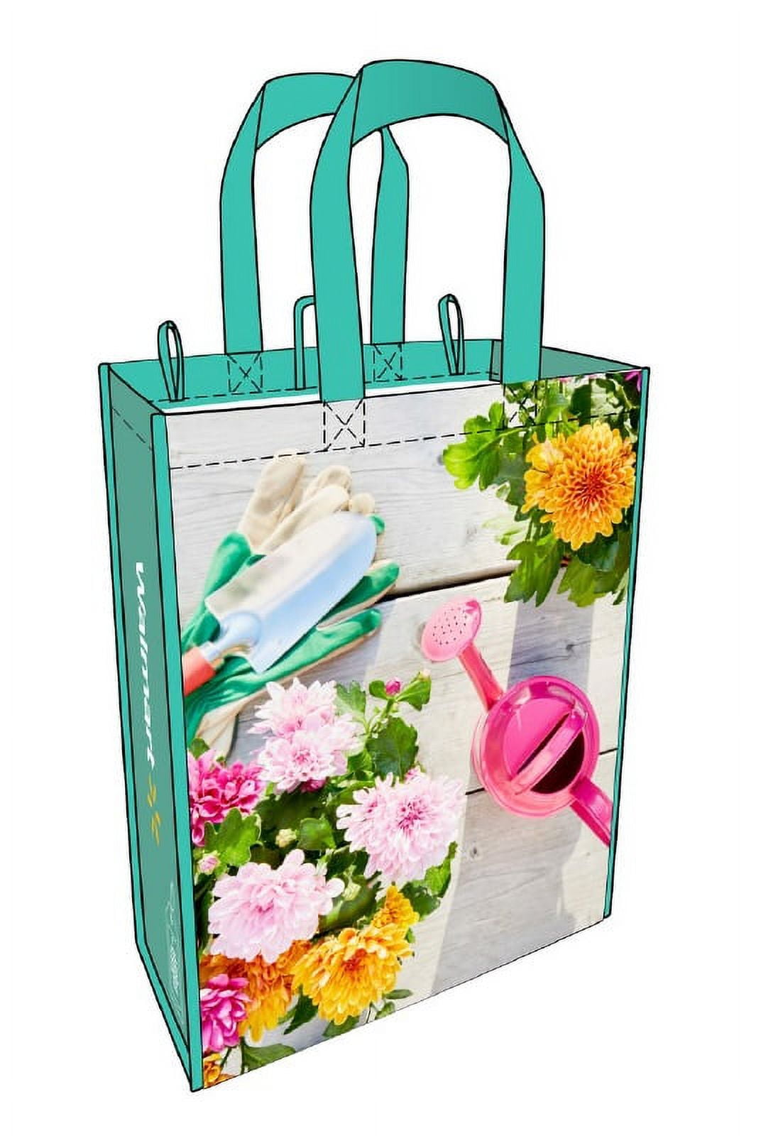 PLANET E Eco-Friendly Floral Reusable Shopping Bag