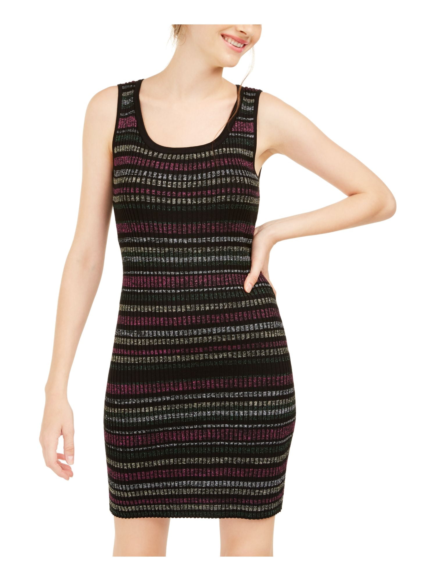 Planet Gold Short Sleeve Ribbed Ruched Midi Dress Size XL