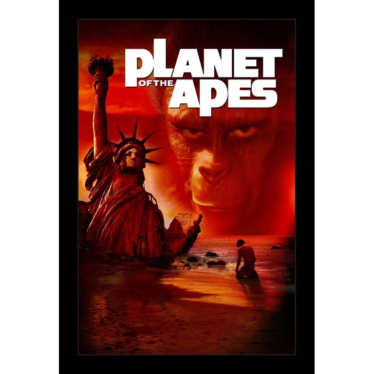 PLANET OF THE APES - 11x17 Framed Movie Poster - Walmart.com