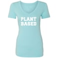 thumbnail image 1 of PLANT BASED Womens V-Neck T-Shirt, 1 of 3
