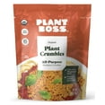 thumbnail image 1 of PLANT BOSS All-Purpose Plant Crumbles | Organic Meatless Crumbles | 15g Protein Per Serving | Soy-Free | 3.35 oz bag | Pack of 6, 1 of 7