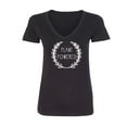 thumbnail image 1 of PLANT POWERED Womens V-Neck T-Shirt, 1 of 2