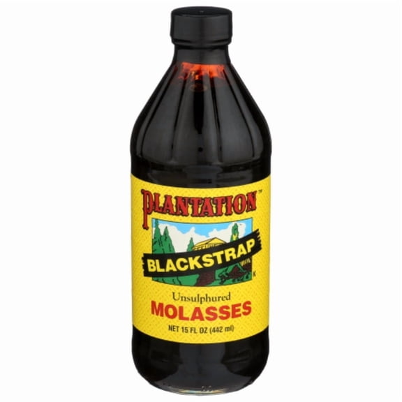 PLANTATION MOLASSES BLCK UNSLF 15 OZ - Pack of 12