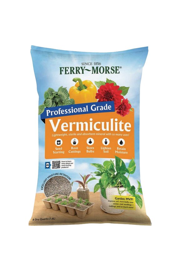 Vermiculite G208 - Lightweight Soil Amendment - 8 qt