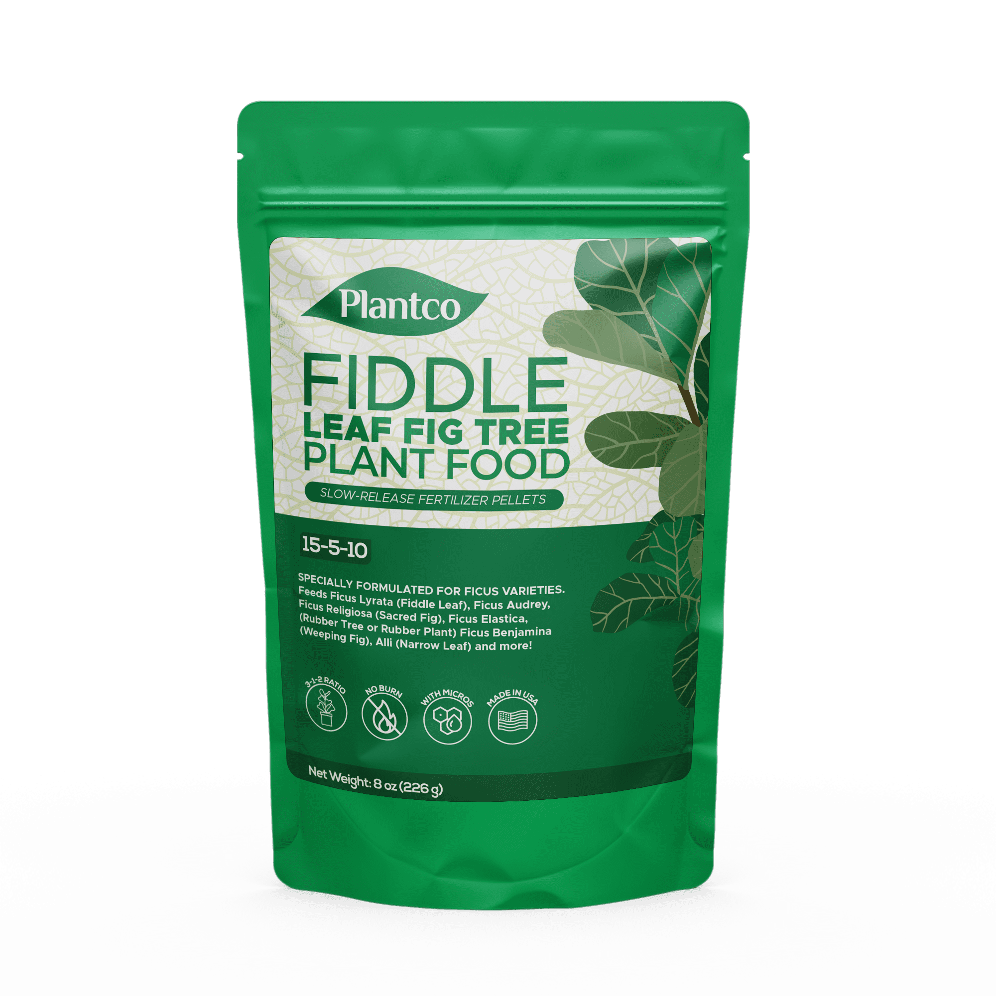 PLANTCO Fiddle Leaf Fig Fertilizer Granules Feeds Fig Plants up to 6