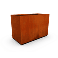 thumbnail image 1 of PLANTERCRAFT Corten Steel metal planter box, Rectangular sizes, Modern garden steel planters For Commercial And Residential Outdoor Use., 1 of 6