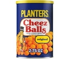 thumbnail image 1 of PLANTERS Cheez Balls Cheese Flavored Party Snacks, 2.75 Oz Canister, 1 of 18