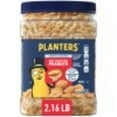 thumbnail image 1 of PLANTERS Lightly Salted Dry Roasted Peanuts, Party Snacks, Plant-Based Protein, 2.16 lb Canister, 1 of 5