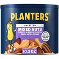 thumbnail image 1 of PLANTERS Mixed Nuts Unsalted, Party Snacks, Plant-Based Protein, 10.3 oz Canister, 1 of 1
