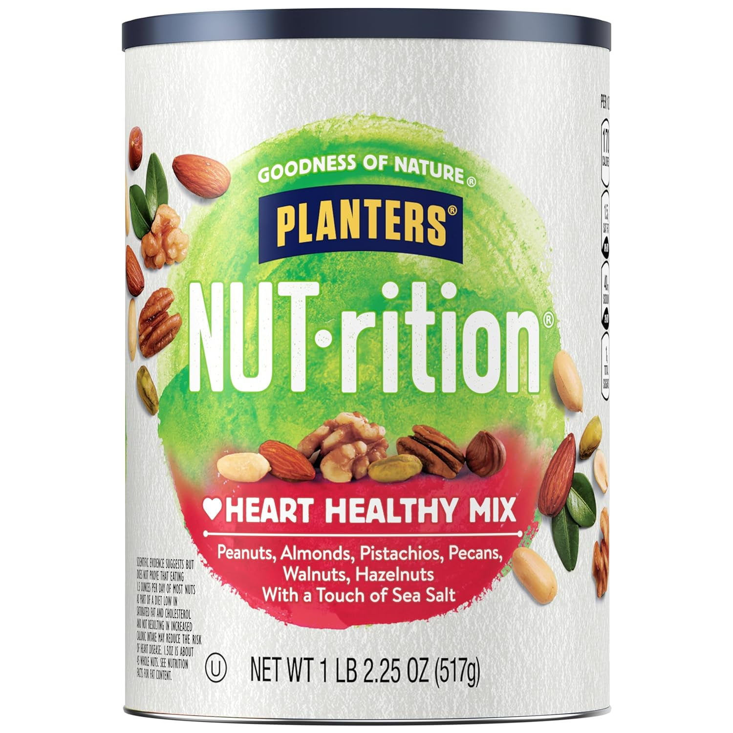 PLANTERS NUTrition Heart Healthy Nut Mix, Snack Mix, 18.25 Oz