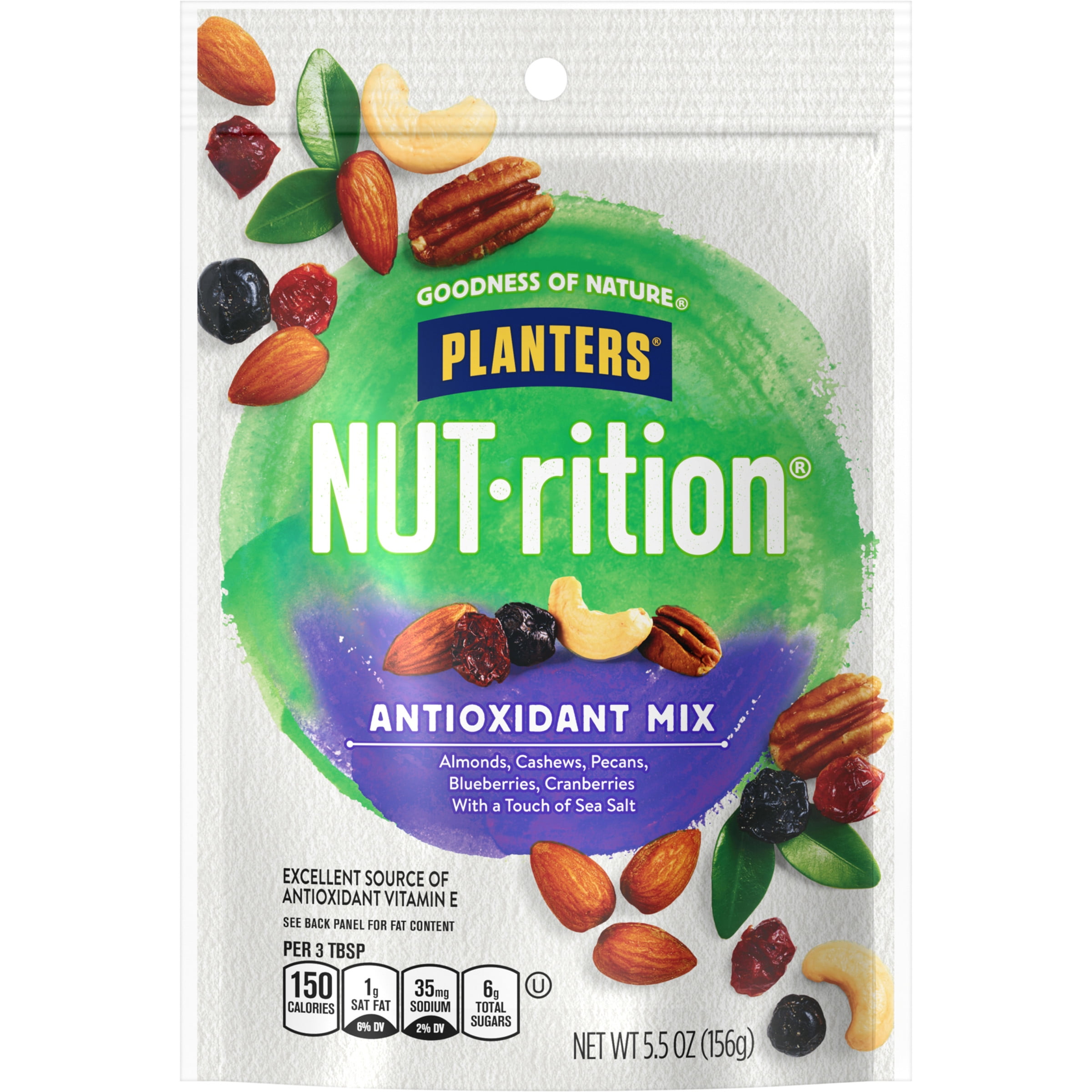 PLANTERS Nutrition Antioxidant Snack Mix, 5.5 OZ Bag