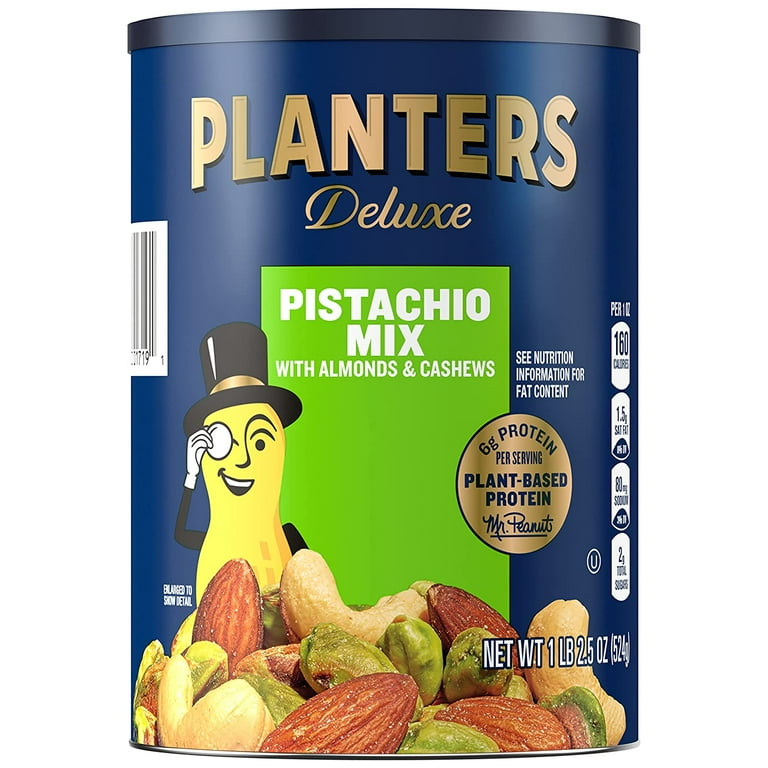 PLANTERS Pistachio Nuts Lovers OKA4 Nut Mix with Pistachios
