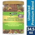 thumbnail image 1 of PLANTERS Unsalted Premium Blend Cashews, Almonds, Hazelnuts, Pecans Pistachios, 2.16 lb. Container, 1 of 12