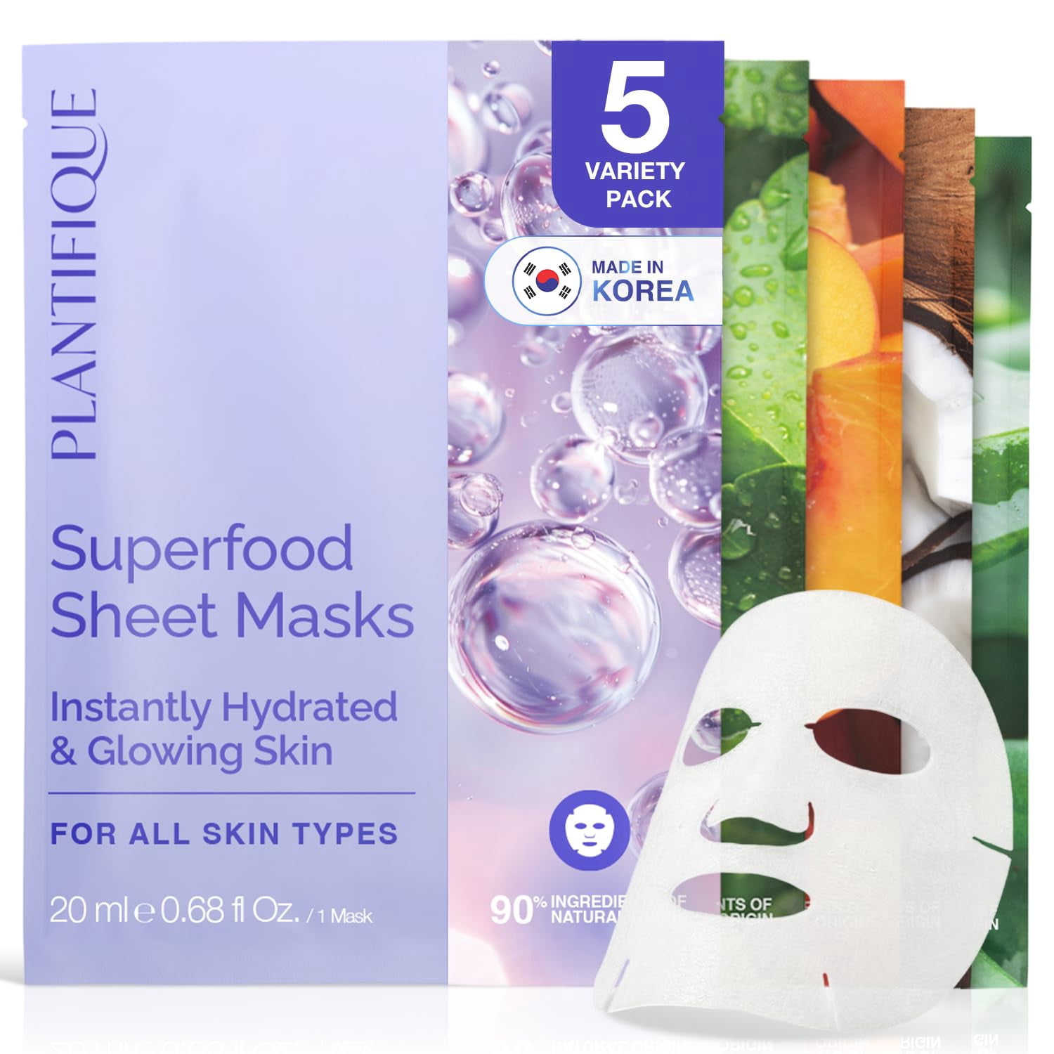 Ikzee 2-Pack Collagen Night Wrapping Mask - Anti-Aging Peel-Off