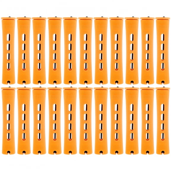 PLANTORA 2026 New 30Pcs Wave Curler Hair Perm Rods with Caps for Women Girls for Creating Waves, Hair Styling, Diy Perms, Salon Use, Home Hair Care.