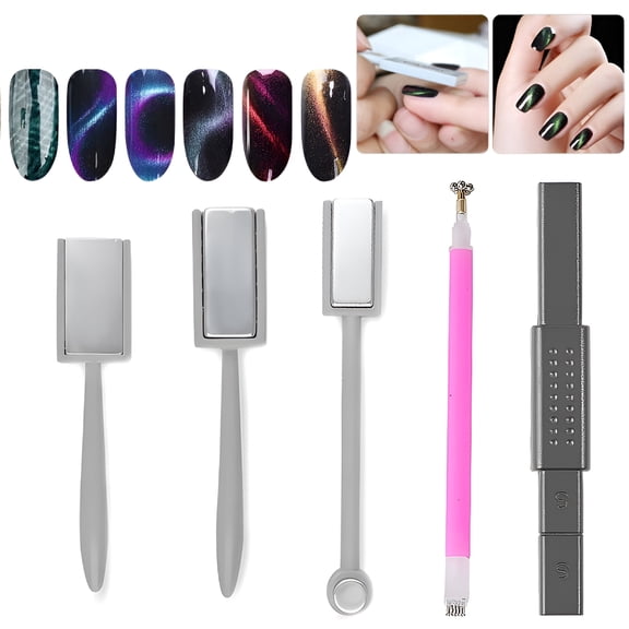 PLANTORA 3D Magic Cat'S Eye Gel Magnet Cat Eye Magnet Set