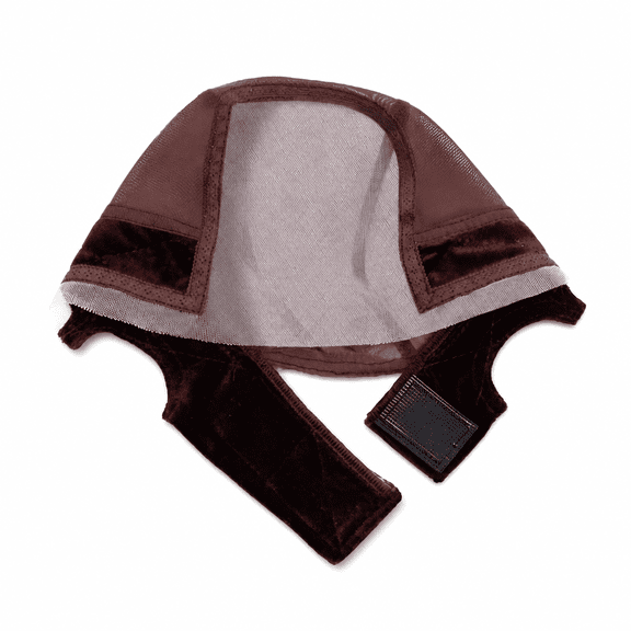 PLANTORA Wig Grip Cap for Glueless Wig, Adjustable Lace Front Caps with Band Women Brown