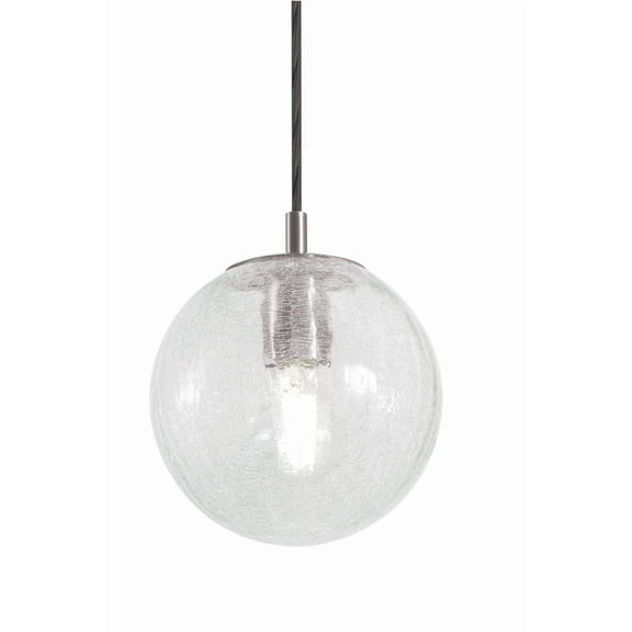 PLAP07MBSN AFX Palla - 1 Light Pendant-7.1 Inch Tall and 7.1 Inch Wide-Satin Nickel Finish