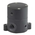 thumbnail image 1 of PLAST-O-MATIC BSDA025T-NC-PV Shut-Off Valve,Pneumatic,1/4 In.,FNPT, 1 of 1