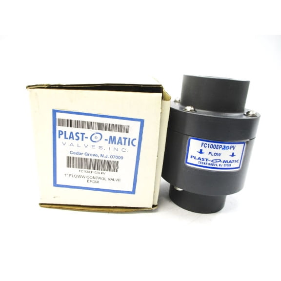 PLAST-O-MATIC VALVES FC100EP-020-PV 1" NSMP