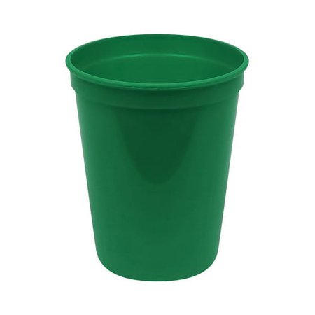 PLASTIC 16 OZ STADIUM CUP - GREEN (25)