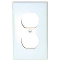thumbnail image 1 of Preferred Industries WH3001-IVRY Duplex Receptacle Plate, 10-Pack, Ivory, 1 of 1